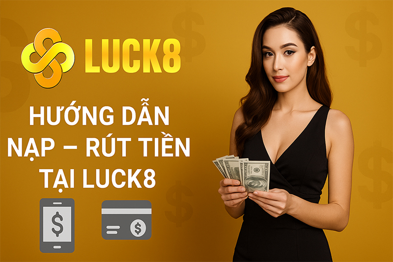 Hướng dẫn nạp – rút tiền tại Luck8 an toàn